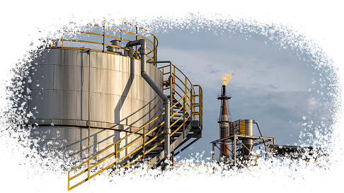 Factory and sunflower fields - our beginning