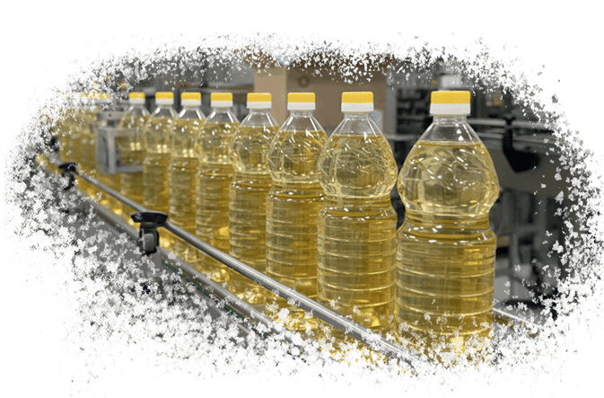 Various oil packaging formats - bottles, containers, and bulk options